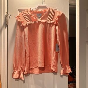Pink blouse